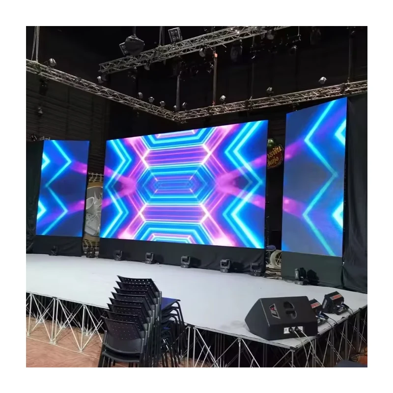 HD Shenzhen Giant Stage P2.5 P3 P2.9 Аренда Крытый видео настенный наружный СВЕТОДИОДНЫЙ экран