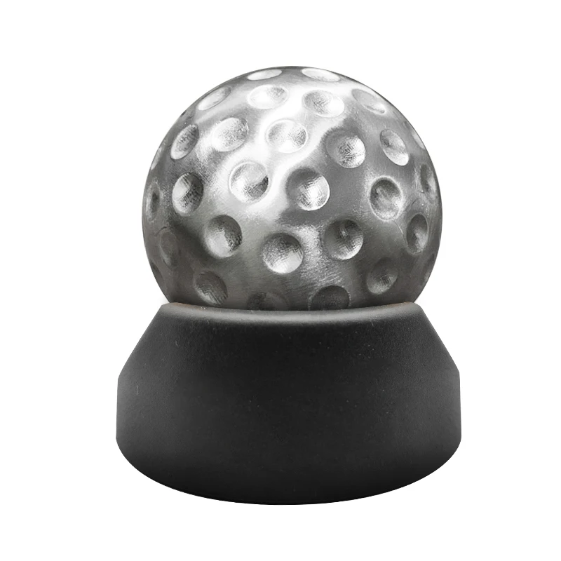 Stainless Steel Chilling Cubes Reusable Ice Cube Golf Ball Ice Stones for Drinks with Ice Tongs for Whiskey Stone