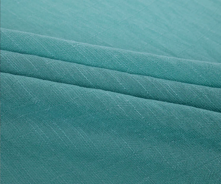 Best manufacturer polyester rayon tencel blend woven  dyed fabric TR crepe slub silk solid fabric