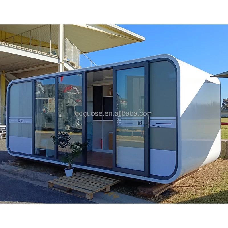 Fashion Garden Pod Modular Container Homes Apple Cabin Prefab House
