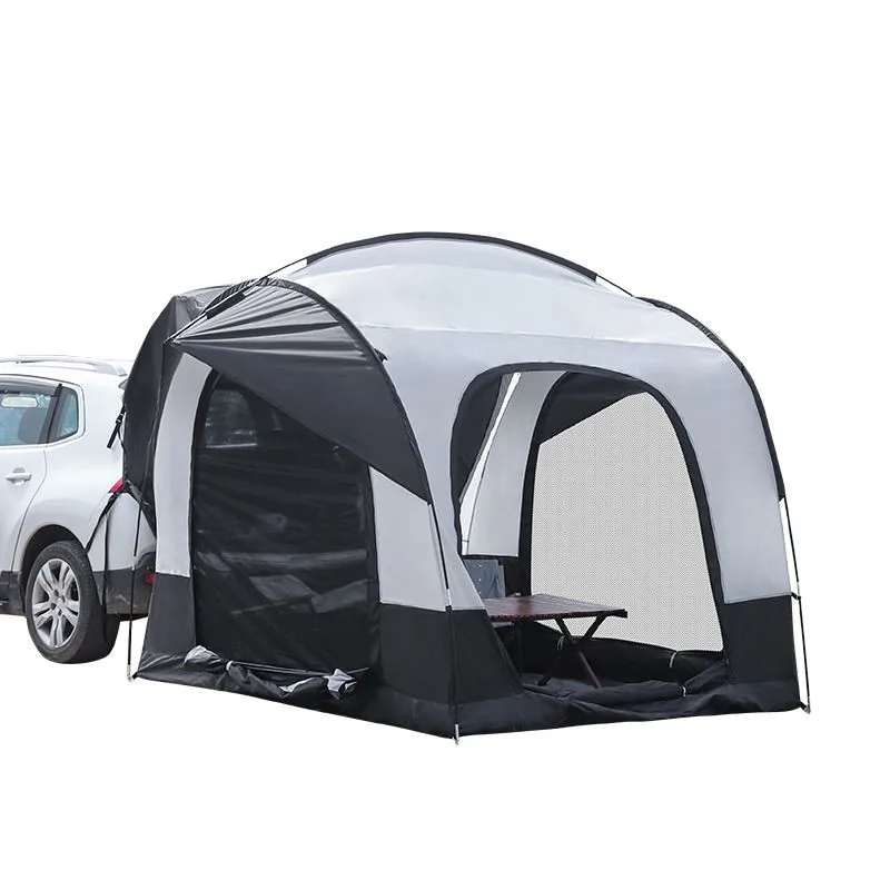 Outdoor Gear Foldable Connectable Tailgate Tent Aluminum Camping Suv Rear Tent