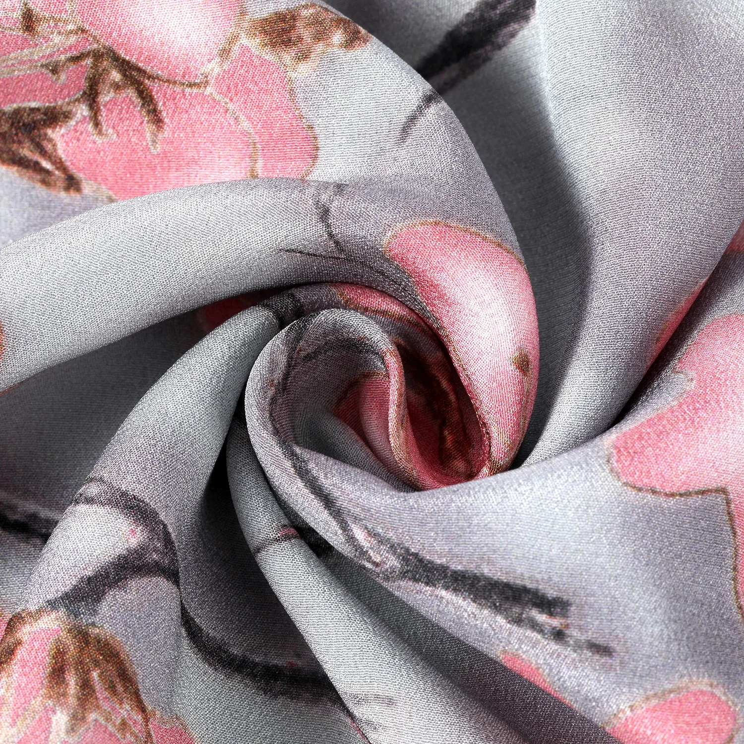 
High quality digital print silk fabric 100% pure silk crepe de chine for garment bedding tops scarf 