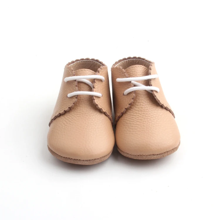 Pattern Soft Leather Baby Girl Oxford Casual Shoes Toddler Shoe