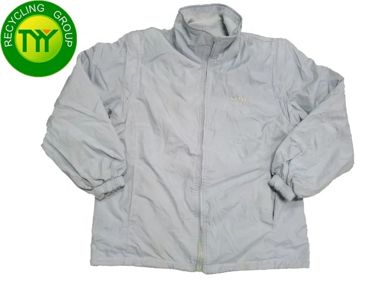 Business Used Light Jacket For Import Bales Stock From UK Ukay Bundle Supplier Used Clothes