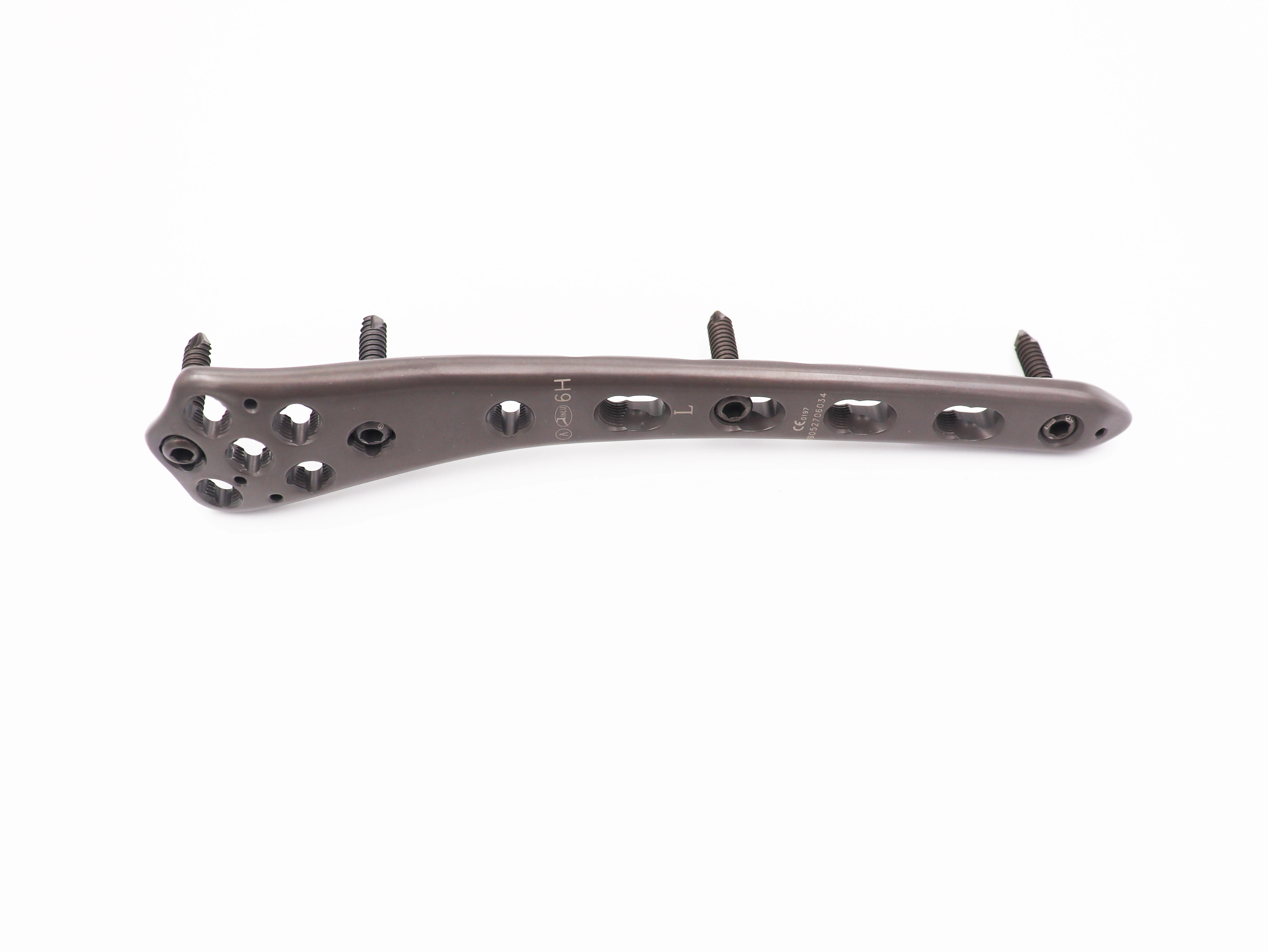 Save cost Orthopedic implant Multi-axial Distal Femur Lateral Large fragment locking plate with Pure Titanium(L/R)