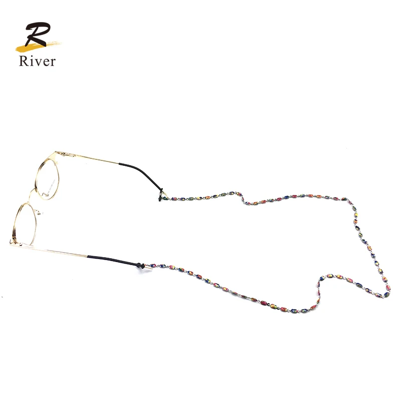 Personalized Colorful   Metal  Glasses Strap  Eyeglass Rope Sunglasses Lanyard Holder  Eyewear Chain (1600552570219)