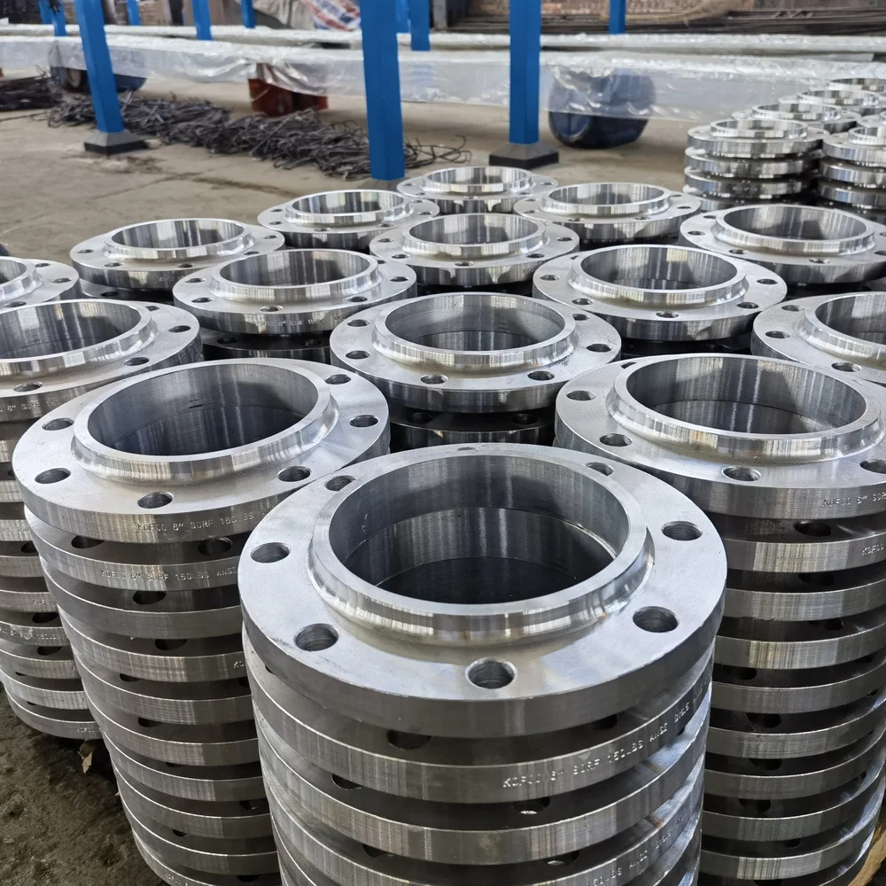 ASTM A182 из нержавеющей стали без дефрагментации высокая износостойкость высокого стандарта изготовленный на заказ ПВХ промышленный фланец для масла