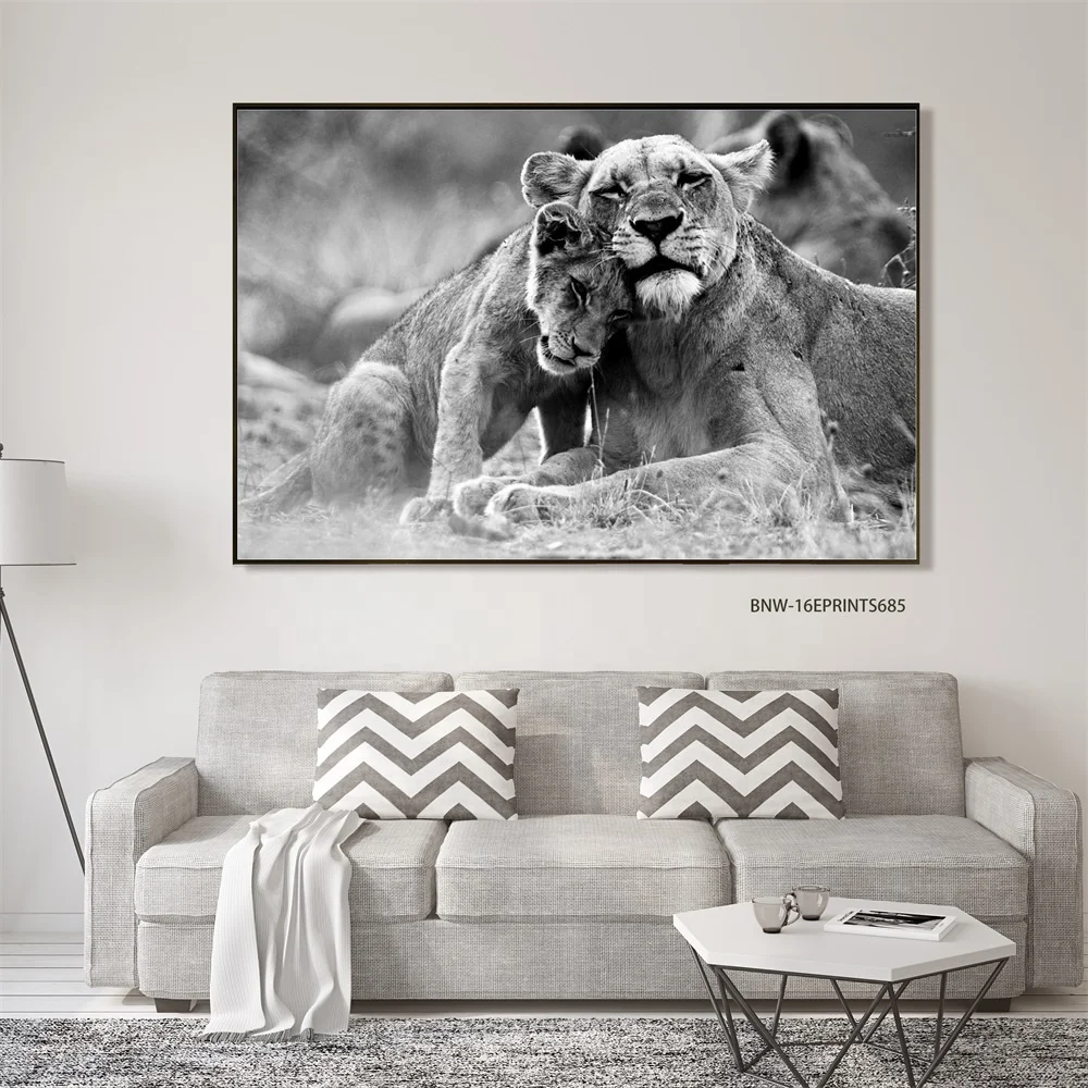 Home Paintings Decorative Animal Modern Wall Decor Living Room Pictures Painting