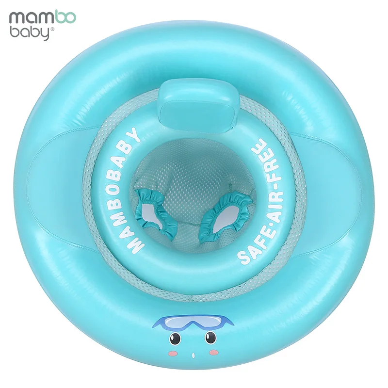 2021 Mambobaby Non-Inflatable Baby Swimming Ring Air Free Solid Baby Seat Float Kids Summer  Swimming Pool Floating Boat