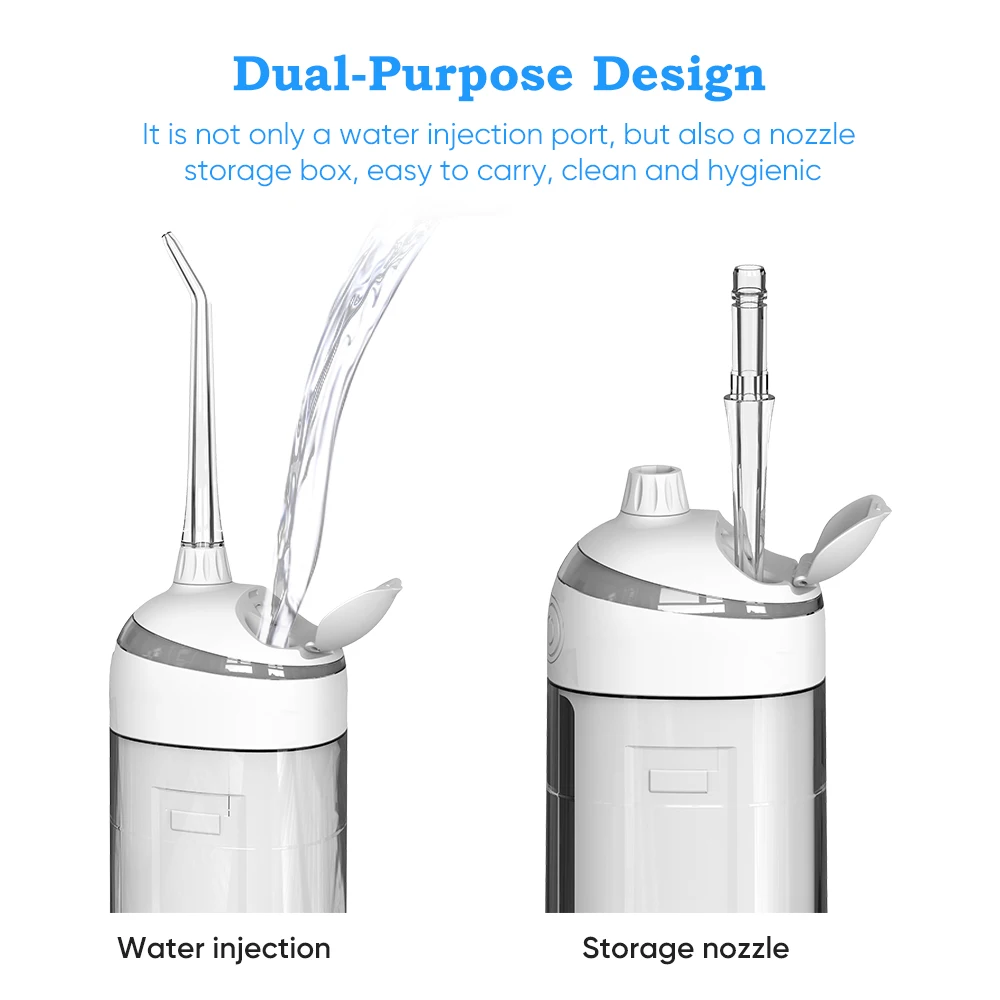 Перезаряжаемый портативный ирригатор для полости рта