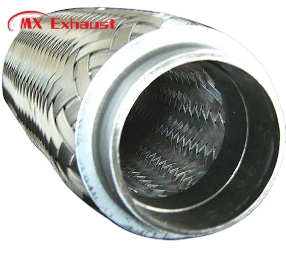 Universal Oem Factory Stainless Steel Car Muffler Exhaust Braided Flexible Pipes Corrugated Tubes Flexrohr Auspuff