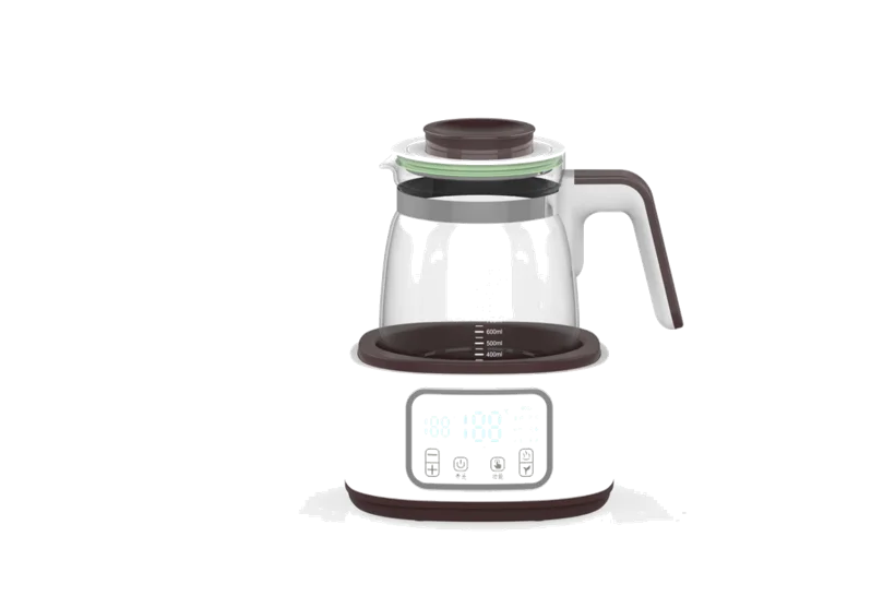 factory OEM/ODM service customization electric glass kettle boil water baby milk  keep warm