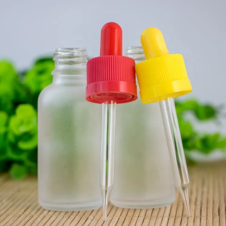 Оптовая продажа пустой 1 унц. стеклянная бутылка для капельницы многоразовые капельницы бутылки для химии лабораторные химикаты