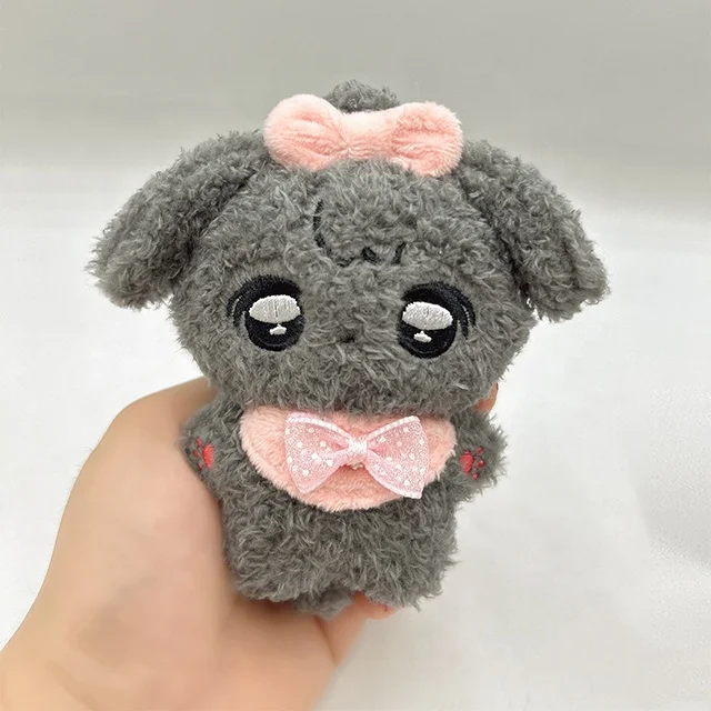 Alibaba hot selling 5mm plush soft fabric Tiger doll custom mini animal plushies toy