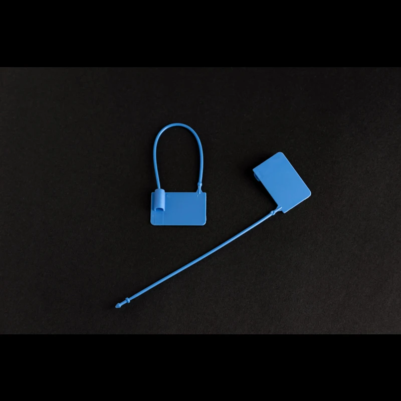 Personal fast and high quality Custom Plastic Tag Logistics Plastic Printable Company LOGO, Barcode and Digital Code