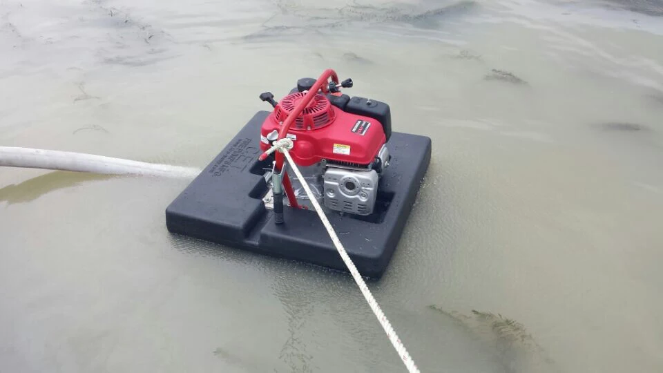 Высокое качество плавающий водяной насос машина для сельского хозяйства двигатель бензин 2 тактный