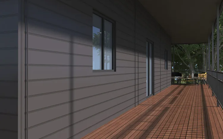 Prefab Concrete House Hurricane Proof Cheap Prefabricated Portable House 2 Bed Room Expandable Container Home