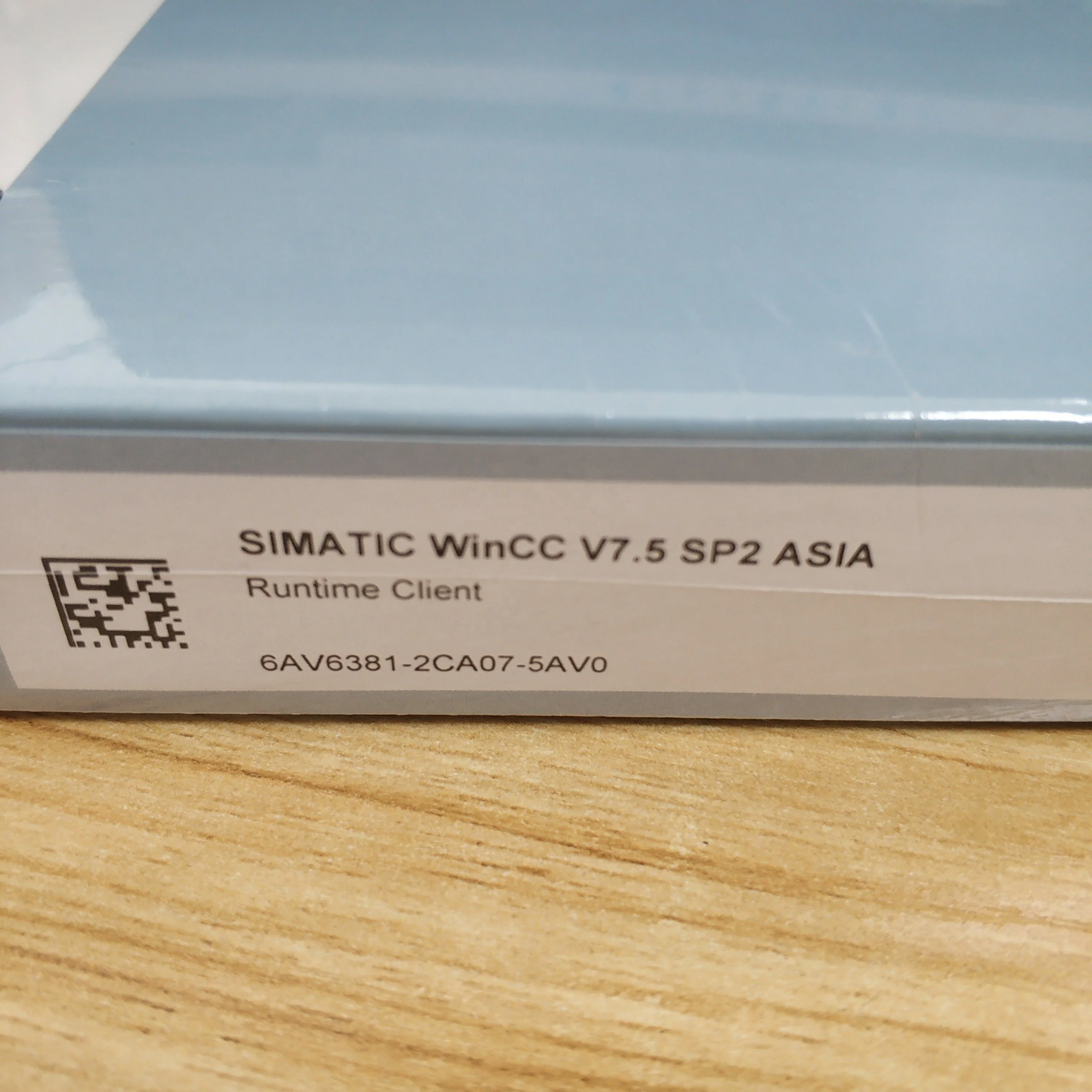 Программное обеспечение Siemenes SIMATIC WinCC V7 6AV6381-2CA07-5AV0 WinCC RT Client V7.5 SP2 Asia runtime