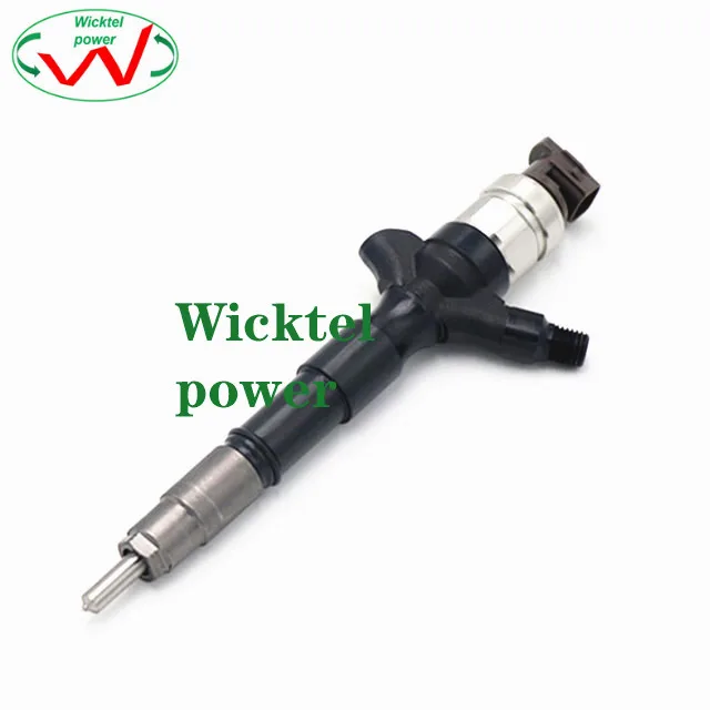 WICKTEL  brand diesel common-rail injectors for TOYOTA  Denso 23670-0L050 and 095000-829#  095000-8220 095000-856# 095000-592#