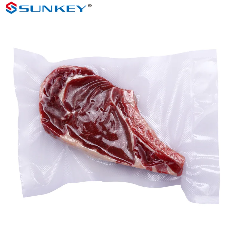 Plastic Vacuum bag embossed vacuum compression bag custom food grade vacuum sealer storage bags for food