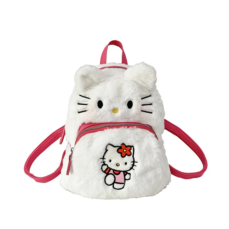 TSH Autumn and winter cartoon Cute Kwaii backpack stuffed animal plush doll bag fashion trend student school bag