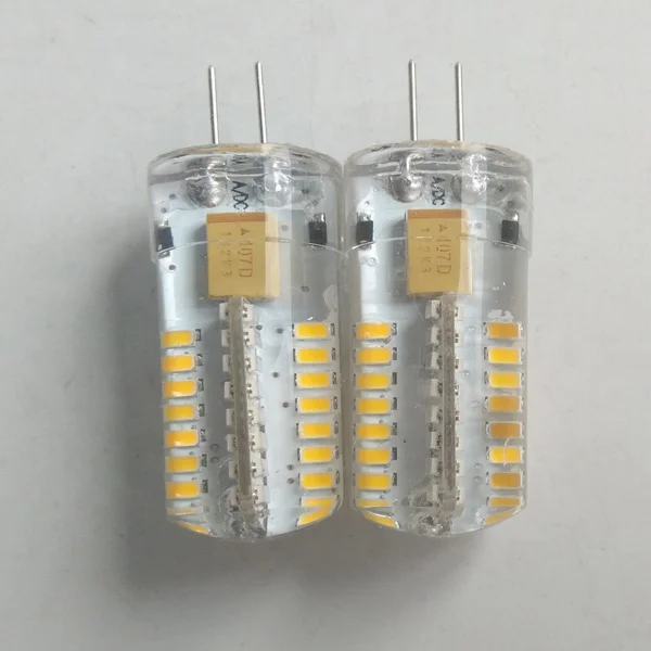 silicone g4 Dimmable 220v mini led corn bulb 3w lights