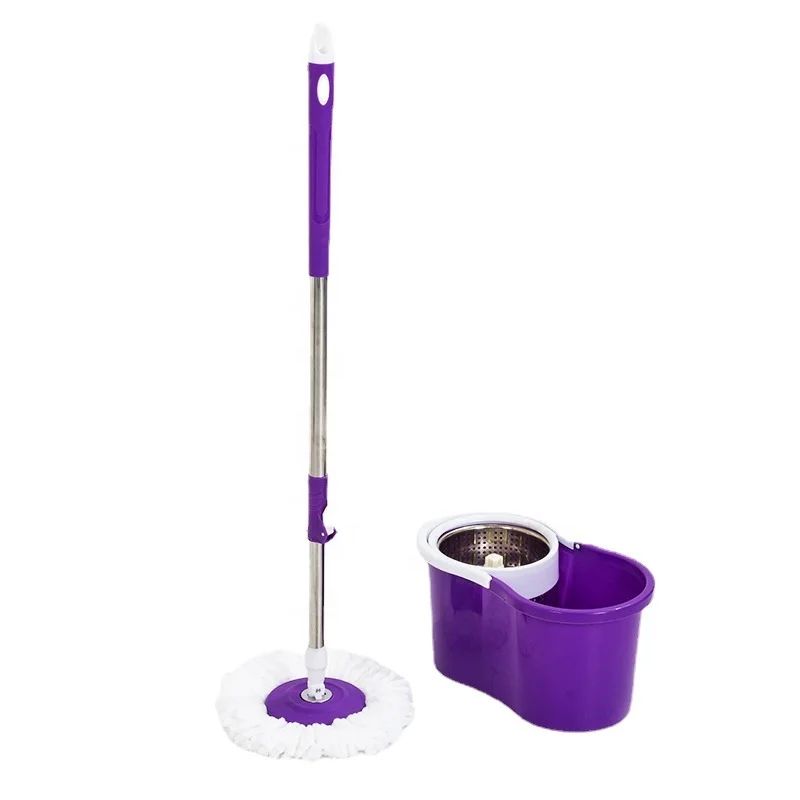 Spinning Mop and Bucket set Replacement Floor Spin cleaning head Mop Hand Easy Microfiber Spinning Floor Mop Cleaning Tools