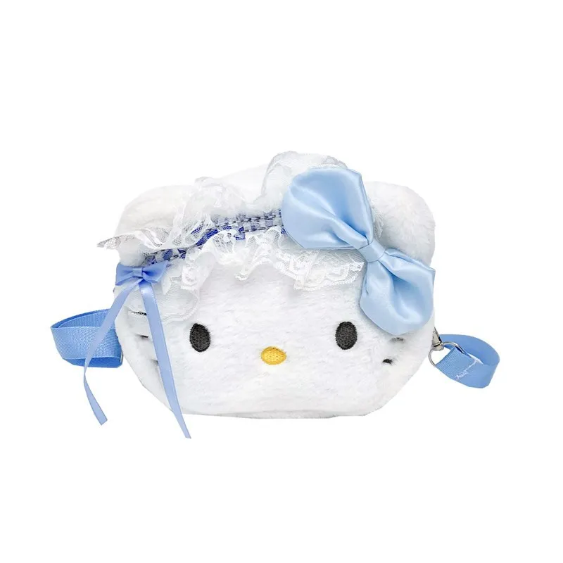 wholesale kawaii women handbags girls portable canvas cute shoulder bag fashion kids jk kitty kuromi plush cartoon bags