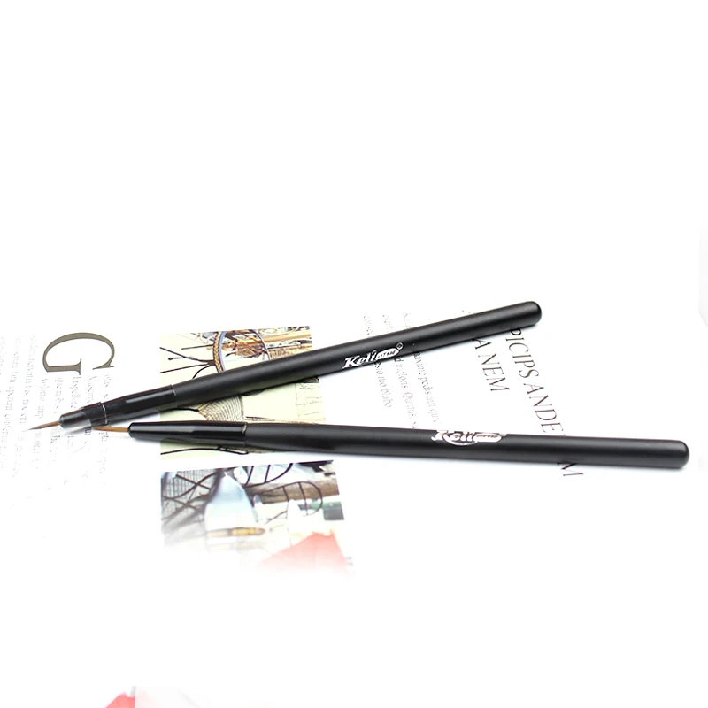 keli beauty cosmetic tools with small brown color makeup best lip brush