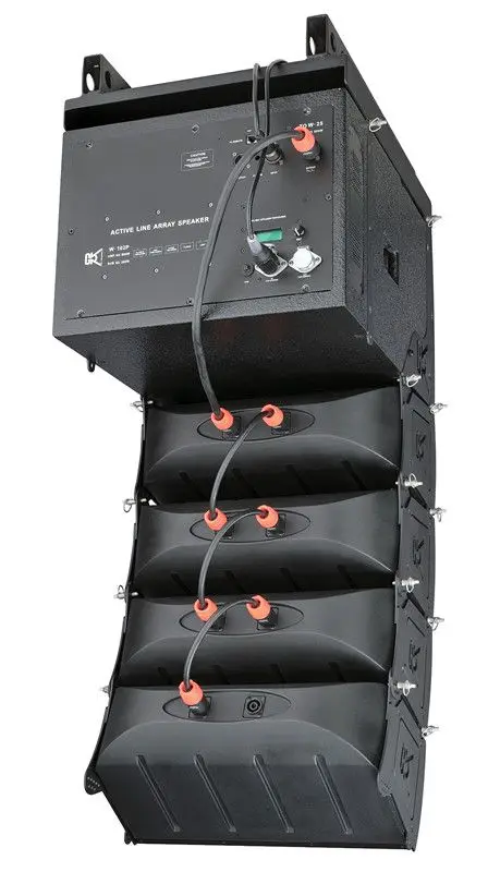 Mini Two-Way Line Array with 12 Inch Subwoofer for Indoor