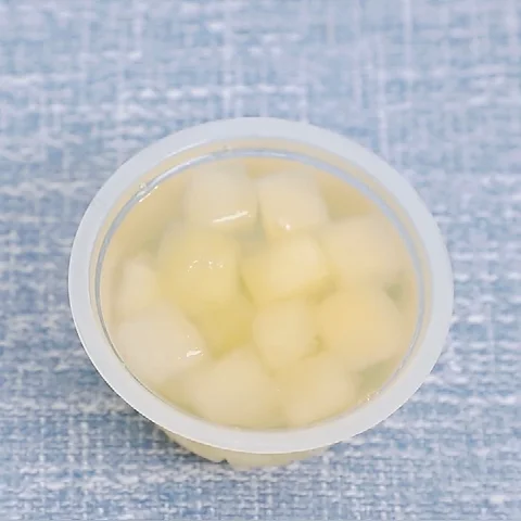 Canned Food 4oz/113g Diced Pears in Light Syrup in Plastic Cup