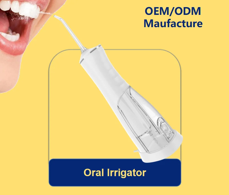 2023 New arrival OEM/ODM manufacture 180ml desktop charger Portable Cordless oral Irrigtor water flooser