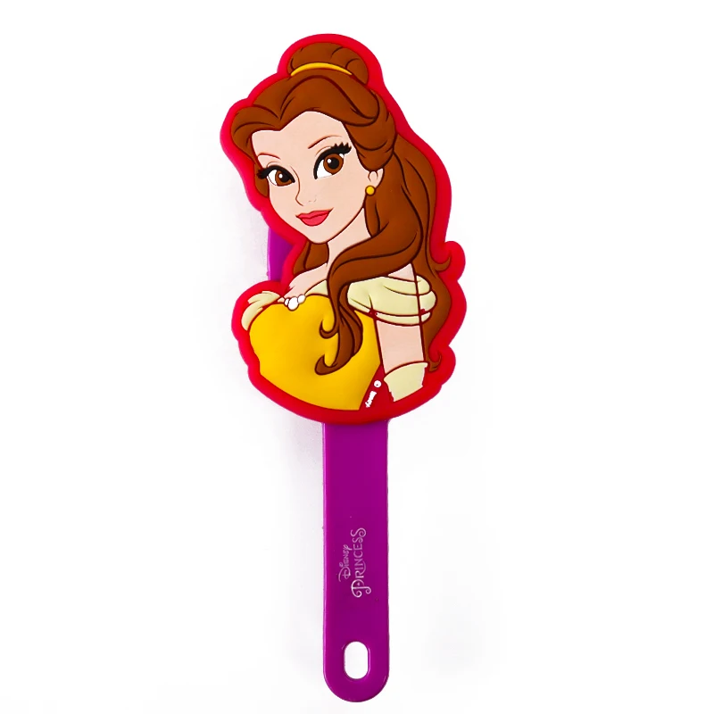 Оптовая продажа Принцесса» для девочек украшенная радугой; Расчески волос с принтом героями мультфильмов резиновый защитный лицевой головка