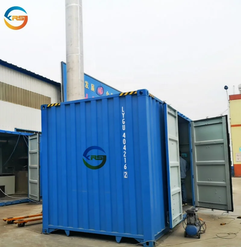 Movable Containerized Cremation Machine