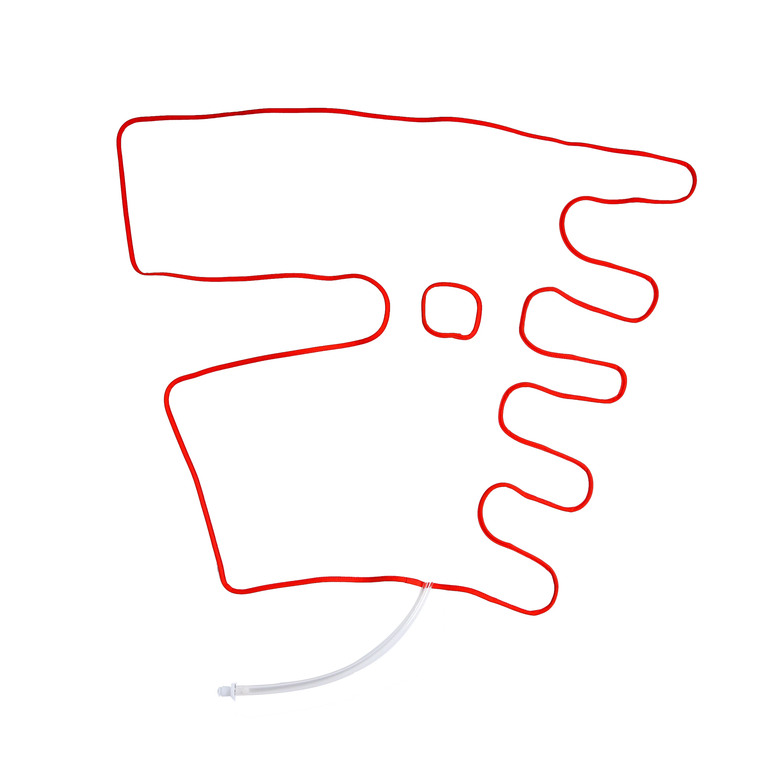 Medical disposable DVT prophylaxis compression intermittent sleeve device for calf