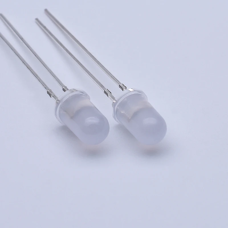 CZINELIGHT Factory 5mm Round Top Diffused pink Dip Led Diode