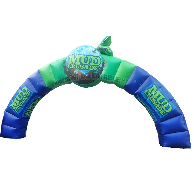 Orient распродажа надувных изделий на заказ рекламный маркетинг, надуваемые вручную Страйкбольное въездные ворота с рекламой