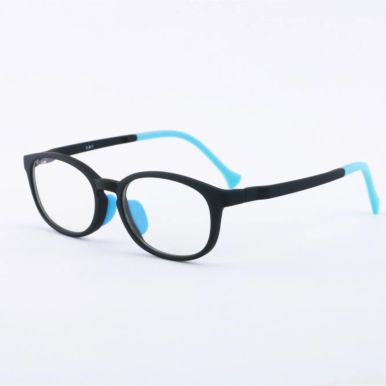 
round comfortable silicone High quality tr90 Anion glasses kids anti blue light glasses  (62382979530)