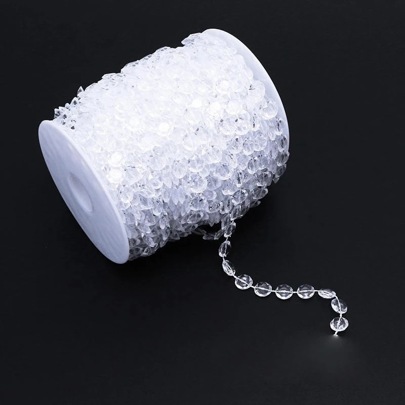 ASW190 Wholesale Acrylic Chandelier Party beads Crystal curtain for  Wedding Party Decoration