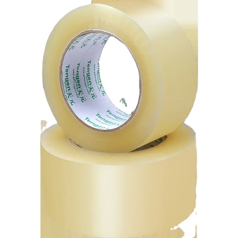 48um*45MM*100Y Packaging Tape Clear Packing Tape Designed for Moving Boxes Shipping Office and Storage Commercial also Customize