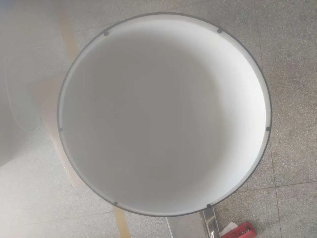 factory wholesale PC acrylic round indoor secuiry decorative street convex spherical mirror