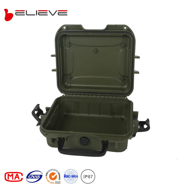 Waterproof Shell Injection Molded Plastic Small Hard Shell Carry Case