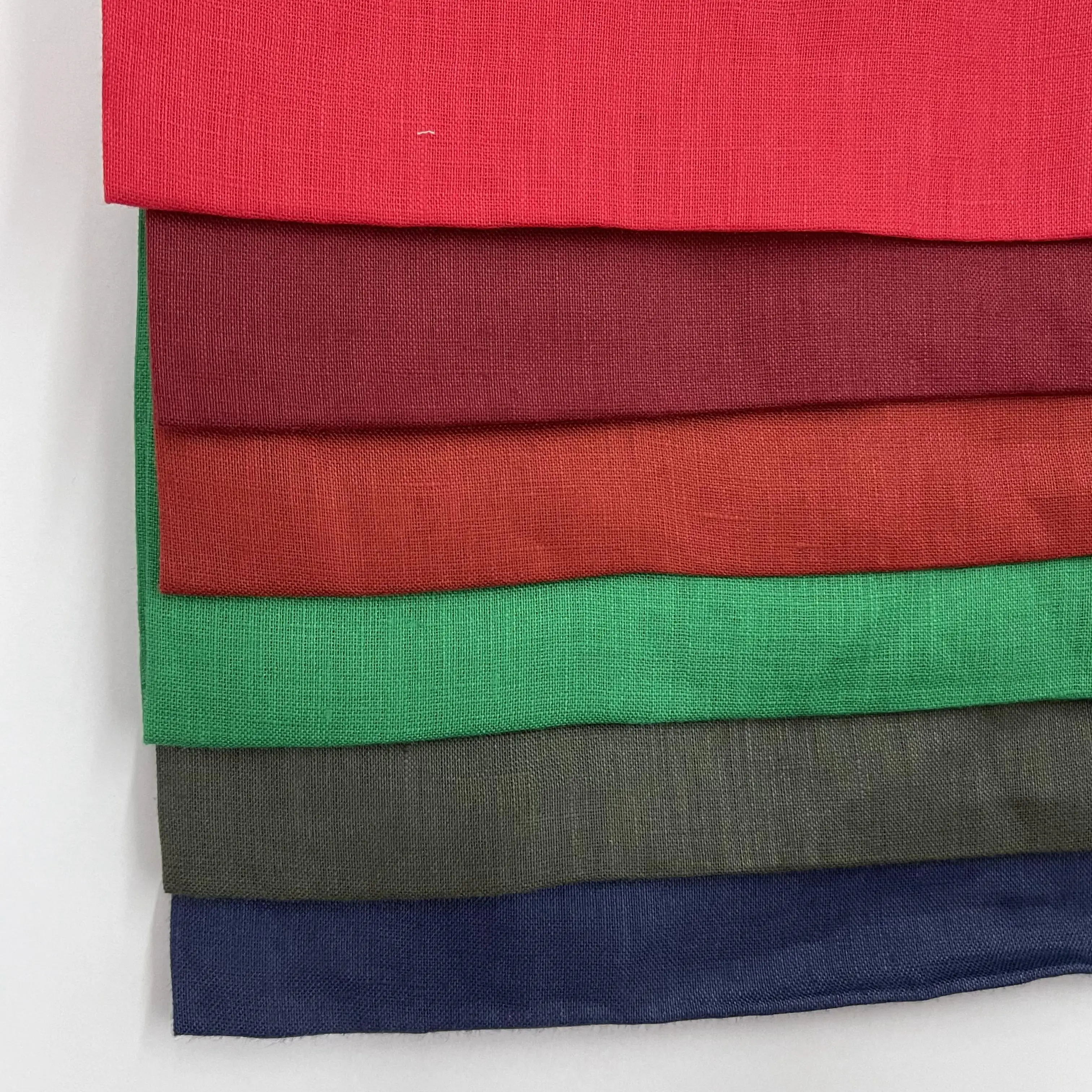 100 linen Clothing fabric Dyeing fabric