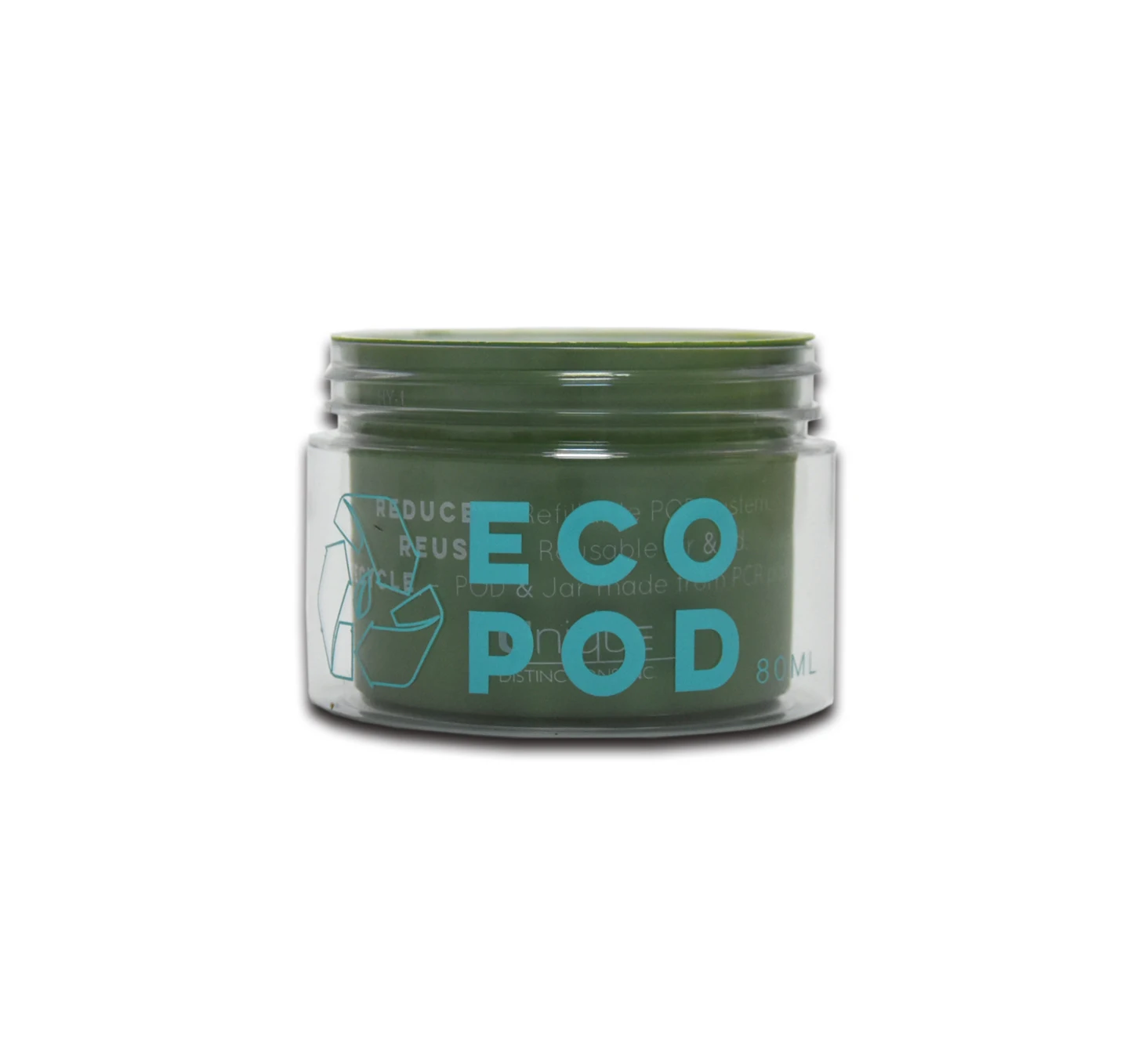 Двойная стена, экологически чистые многоразовые Пустые Косметические Контейнеры для масляного масла для домашних животных с широким ртом, пластиковая банка для крема