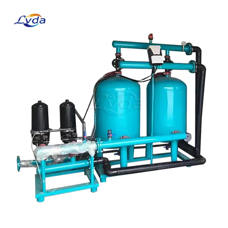 New farm water filtration agriculture drip irrigation sand filter system