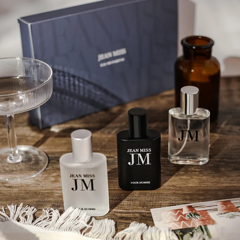 30ml 3pcs Private Label Long-Lasting Mens body spray Perfume Fragrance Original Perfume Gift set For Men
