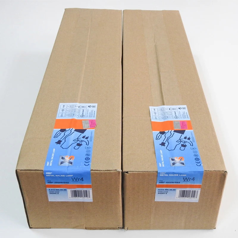 HMI 2500W/DXS Double-End Stage Film And Television Chasing Light Metal Halide Lamp Simulating Sunlight Bulb 54265-2