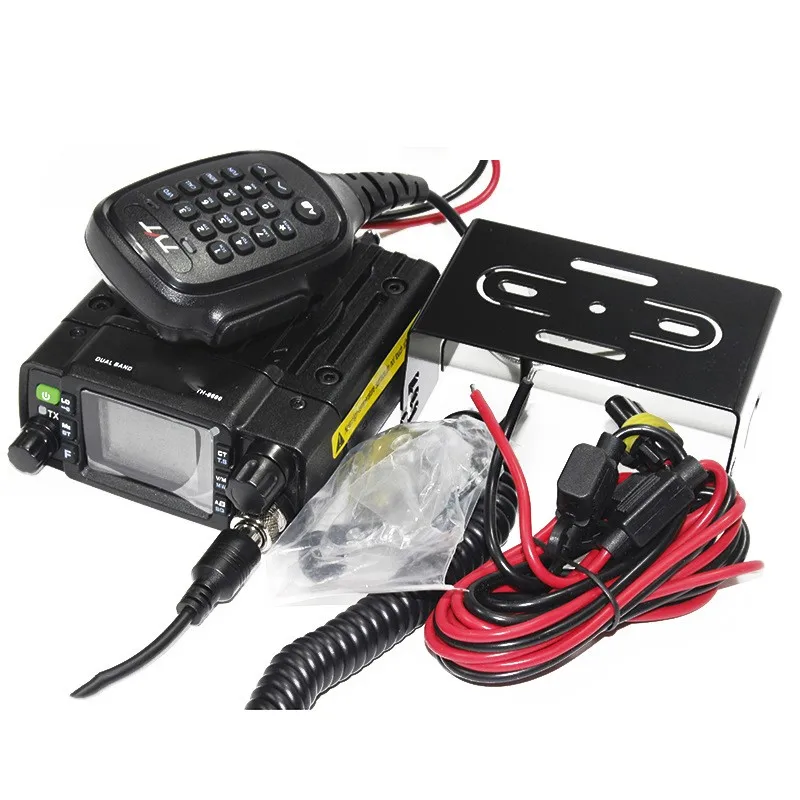 TH-8600 Mini 25 Watt Dual Band Mobile Radio Station IP67 Waterproof Radio VHF UHF Transceiver
