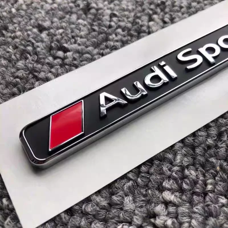 YLC Подходит для Audi Sport side mark с полным приводом tail A4L A6L A3 A5 Q3 Q5L Модифицированная декоративная наклейка
