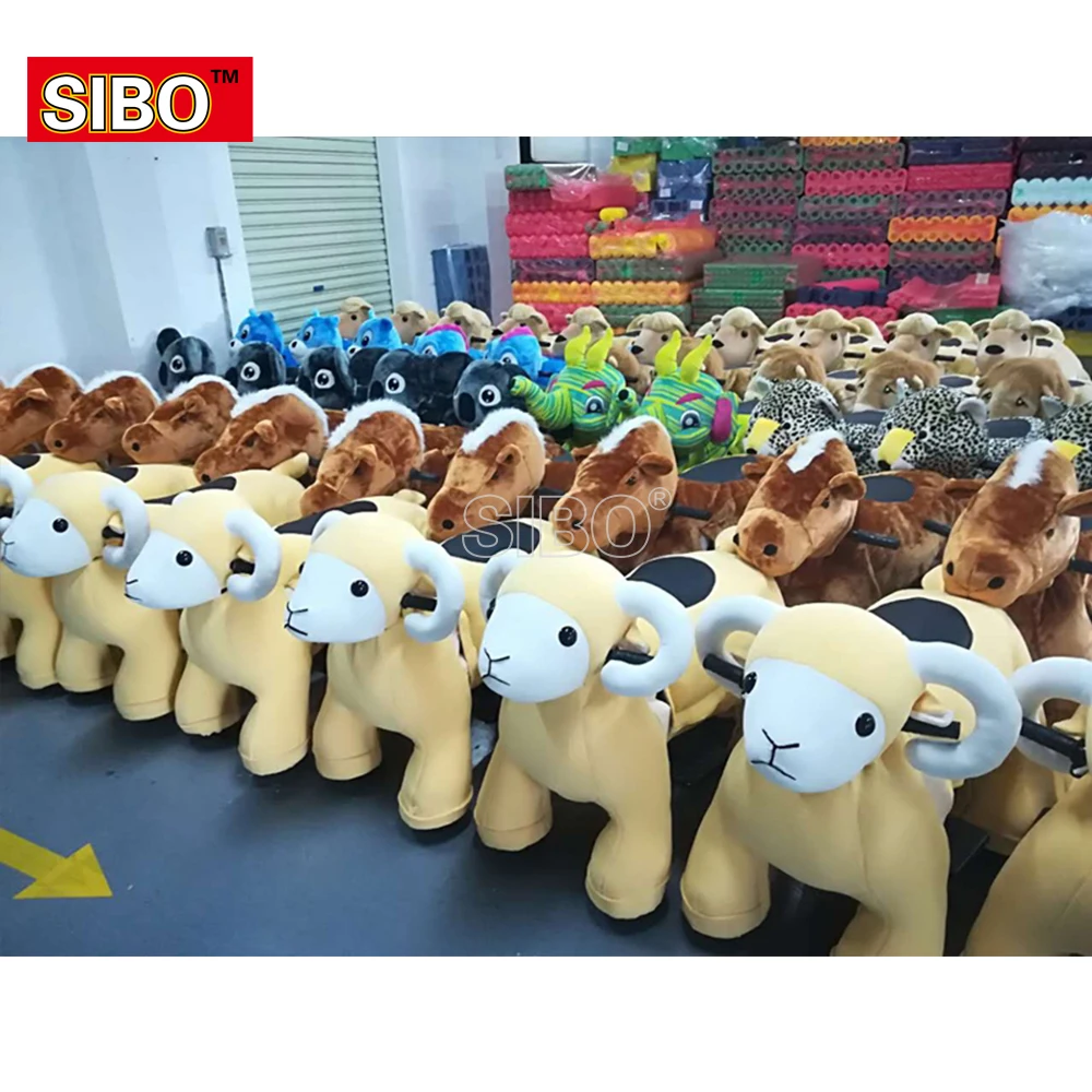 coin-operated walking battery mountable animals electric animal ride on toy on mall